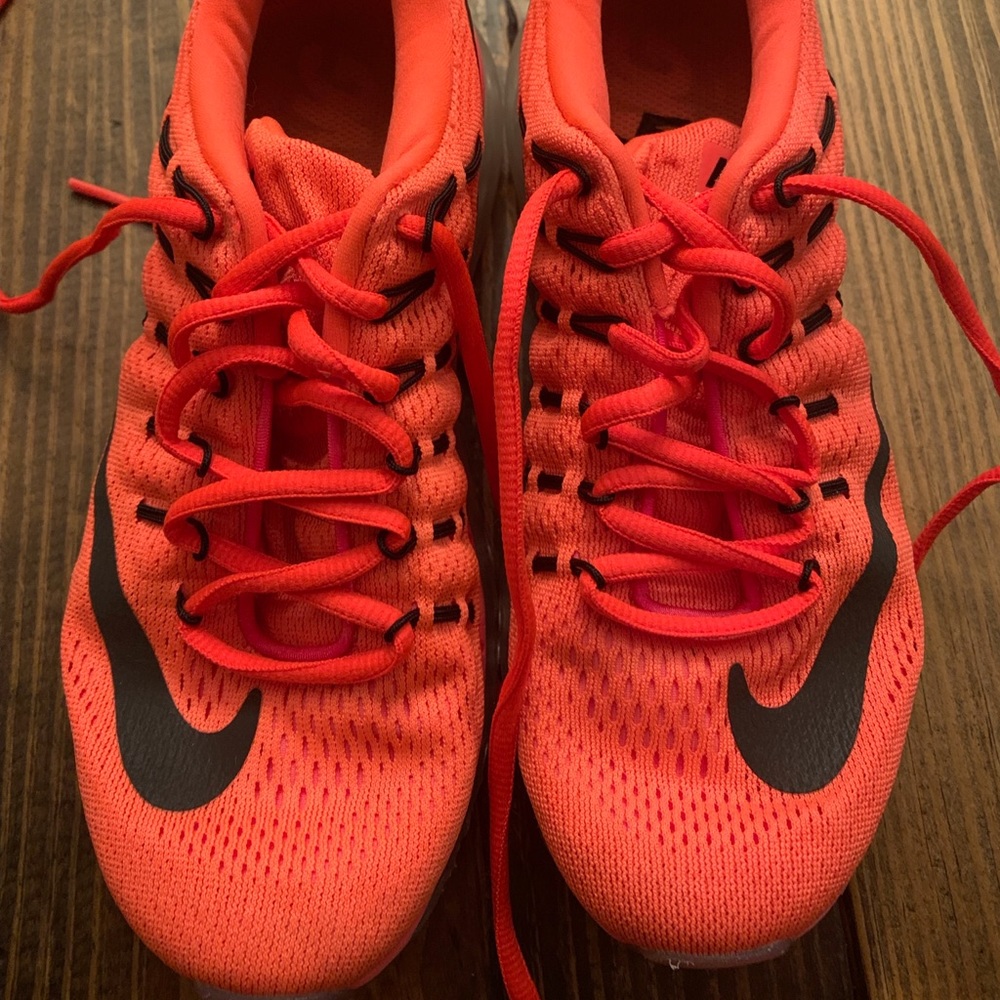 Women’s Nike Air Max, size 7. Bright CORAL color.
